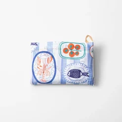 KSP Carry 'Mediterranean' Shopping Bag with Travel Pouch