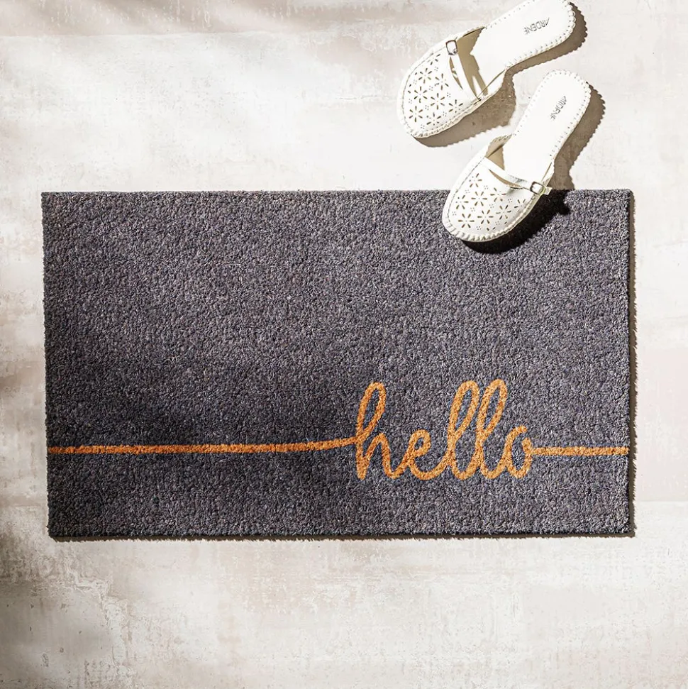 KSP Casual 'Hello Line' Coir Doormat