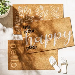KSP Casual 'Hello Line' Coir Doormat