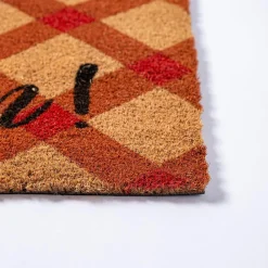 KSP Casual 'Hey Pumpkin' Coir Doormat (Orange)