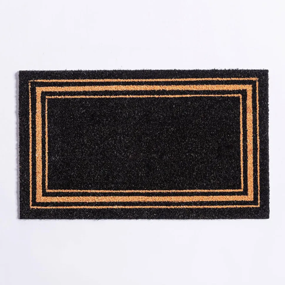 KSP Casual 'Thick Border' Coir Doormat (Black)