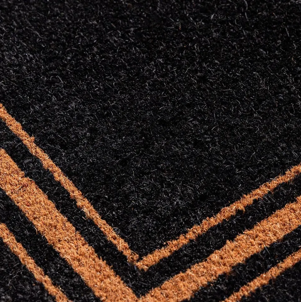 KSP Casual 'Thick Border' Coir Doormat (Black)