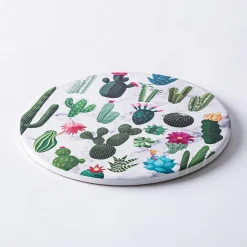KSP Ceramica 'Cactus' Printed Ceramic Trivet 20cm