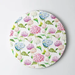 KSP Ceramica 'Hydrangeas' Printed Ceramic Trivet