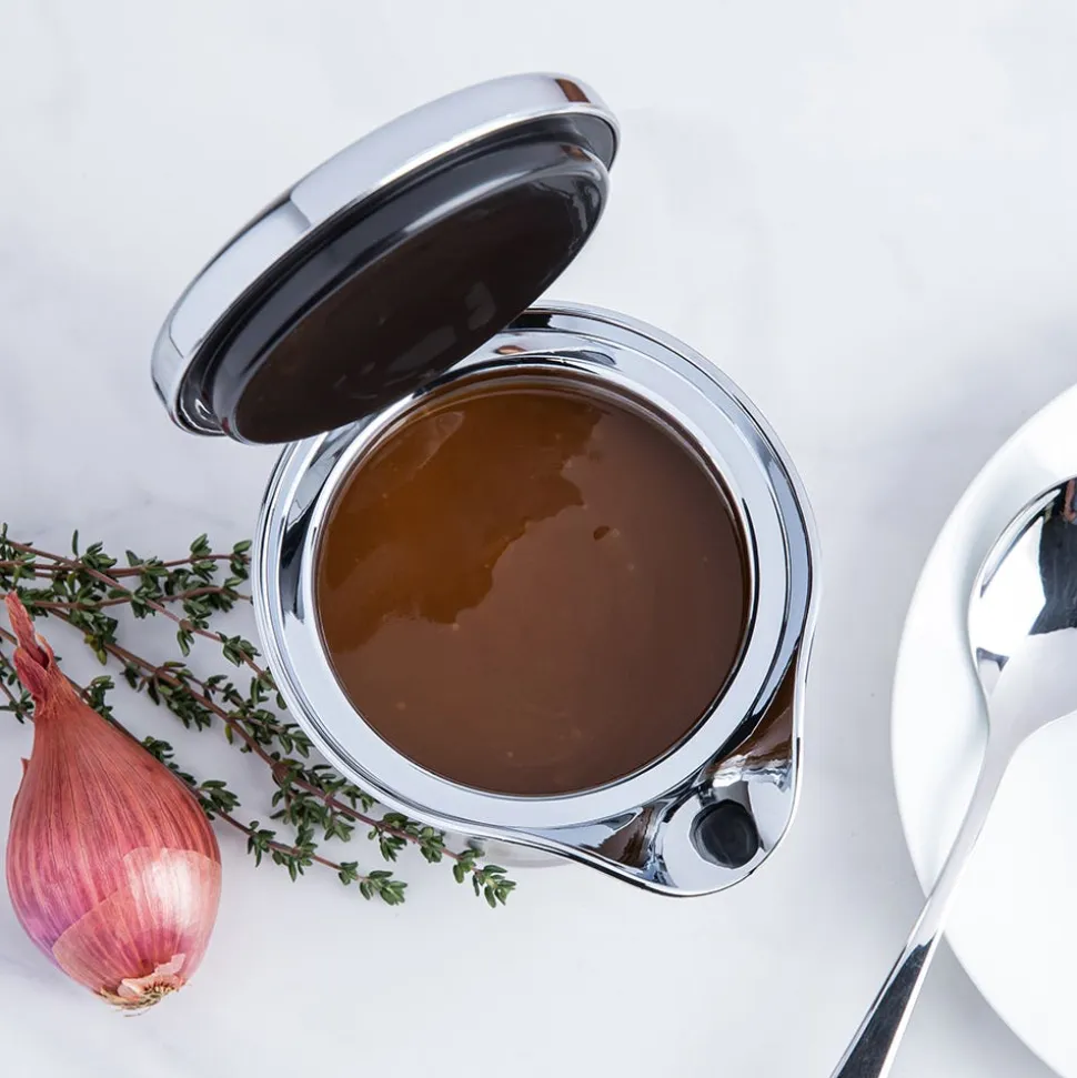 KSP Chalet Thermal Gravy Boat 750ml (Stainless Steel)
