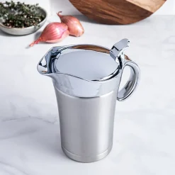 KSP Chalet Thermal Gravy Boat 750ml (Stainless Steel)