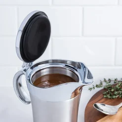 KSP Chalet Thermal Gravy Boat 750ml (Stainless Steel)