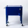 KSP Chiller Cooler Chest On Wheels 60 Qt. (Blue)
