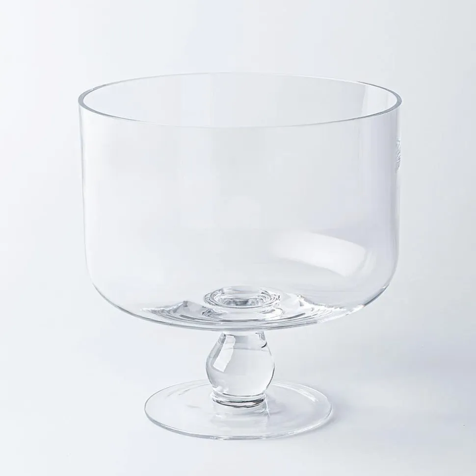 KSP Clara Glass Footed Trifle Bowl (Clear)