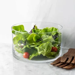 KSP Clara Glass Serving Bowl (Clear)