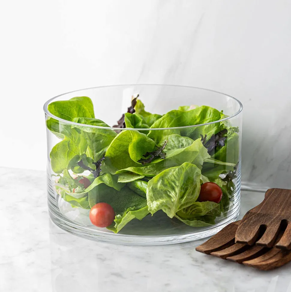 KSP Clara Glass Serving Bowl (Clear)