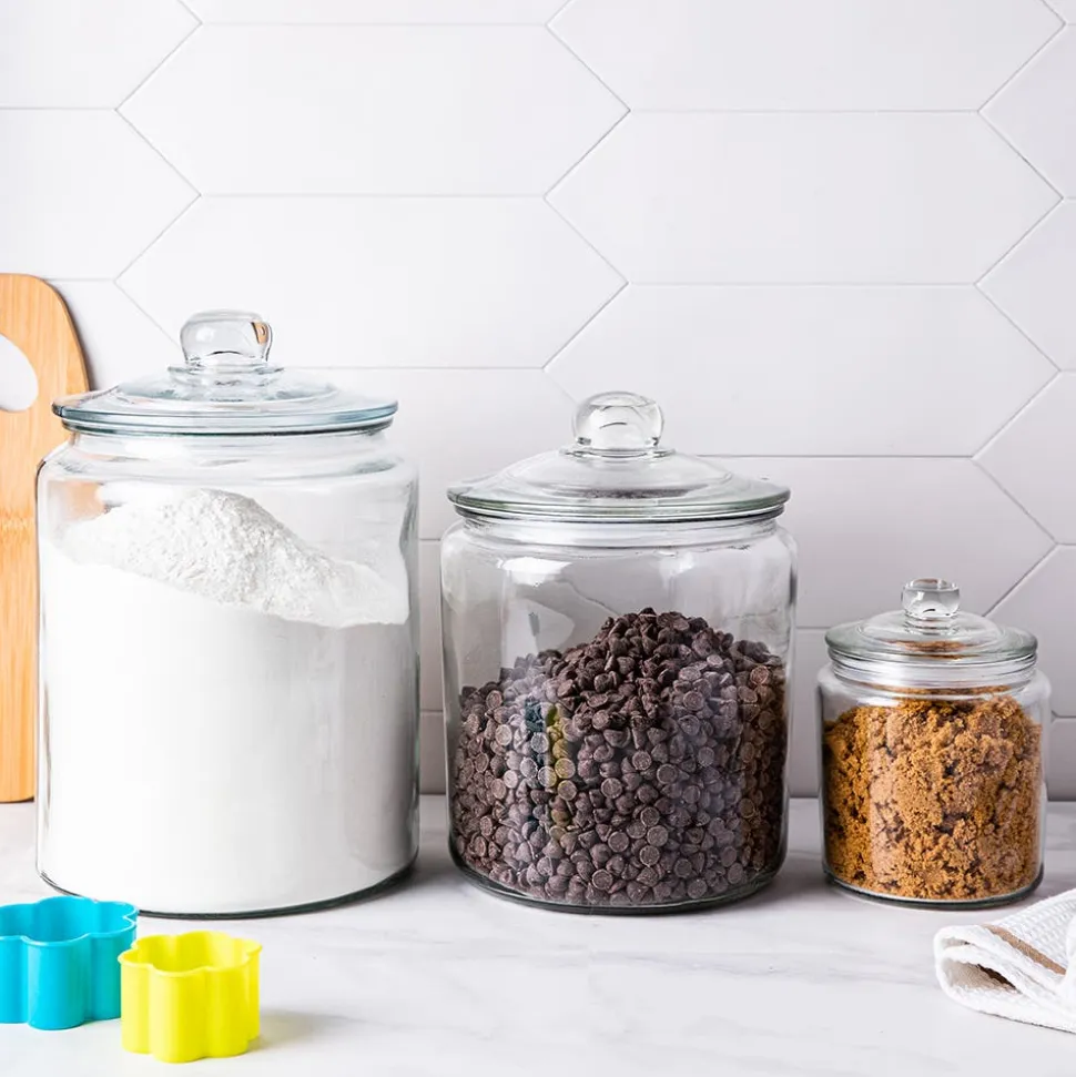 KSP Classic 3.8L Glass Canister with Lid