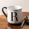 KSP Classic 'R' Monogram Mug (Black/White)