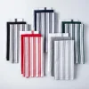 KSP Classic Stripe 100% Cotton Tea Towel - Set of 3 (Dark Green)