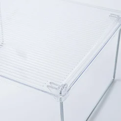 KSP Clearly Organized Stackable Folding Shelf (12x10x5.7")