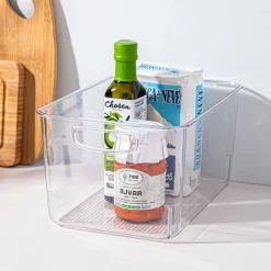 KSP Clearly Organized Storage Tote Bin (11.4x7.8x5.9