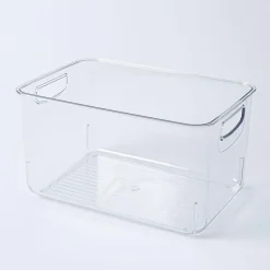 KSP Clearly Organized Storage Tote Bin (11.4x7.8x5.9
