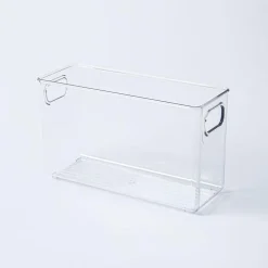 KSP Clearly Organized Storage Tote Bin (10.2x3.8x6")