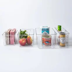 KSP Clearly Organized Storage Tote Bin (9.6x6.6x5.4