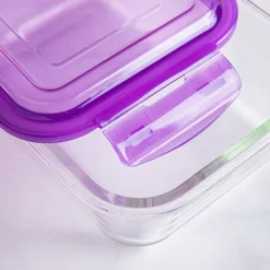 KSP Clip It Brights Glass Storage Container Combo - Set of 10