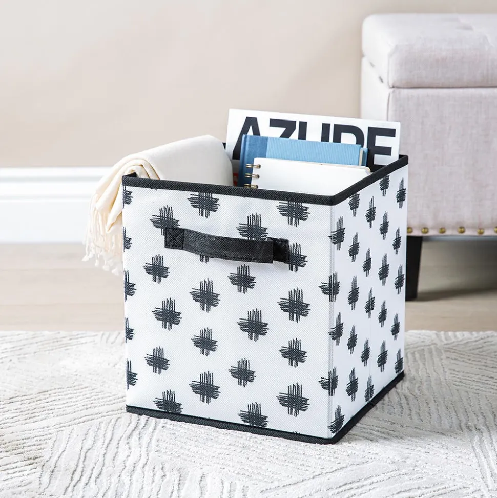 KSP Collapsible 'Hatch' Non-Woven Storage Bin 10x10x11"
