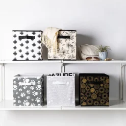 KSP Collapsible 'Hatch' Non-Woven Storage Bin 10x10x11
