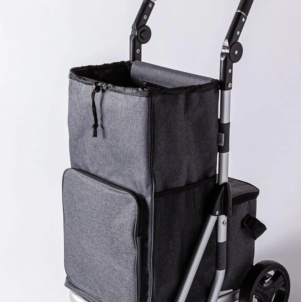KSP Colleen 'Solid' Shopping Trolley (Grey)