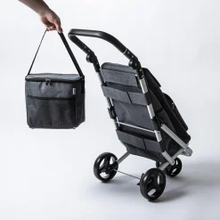 KSP Colleen 'Solid' Shopping Trolley (Grey)