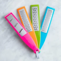 KSP Colour Burst Graters - Set of 4 (Multi Colour)