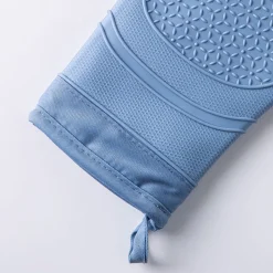 KSP Colour Splash Lined Silicone Oven Mitt - Set of 2 (Slate)