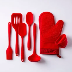 KSP Colour Splash Silicone Pot Holder 11cm (Red)