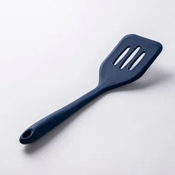 KSP Colour Splash Silicone Slotted Turner (Navy)