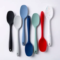 KSP Colour Splash Silicone Solid Spoon (Navy)