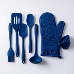 KSP Colour Splash Silicone Spoonula (Navy)