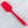 KSP Colour Splash Silicone Utensil Spoonula (Red)