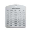 KSP Cooks Equivalent Measure Magnet (Stainless Steel)