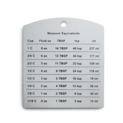KSP Cooks Equivalent Measure Magnet (Stainless Steel)