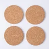 KSP Cork Round Coaster - Set of 4 (Natural)