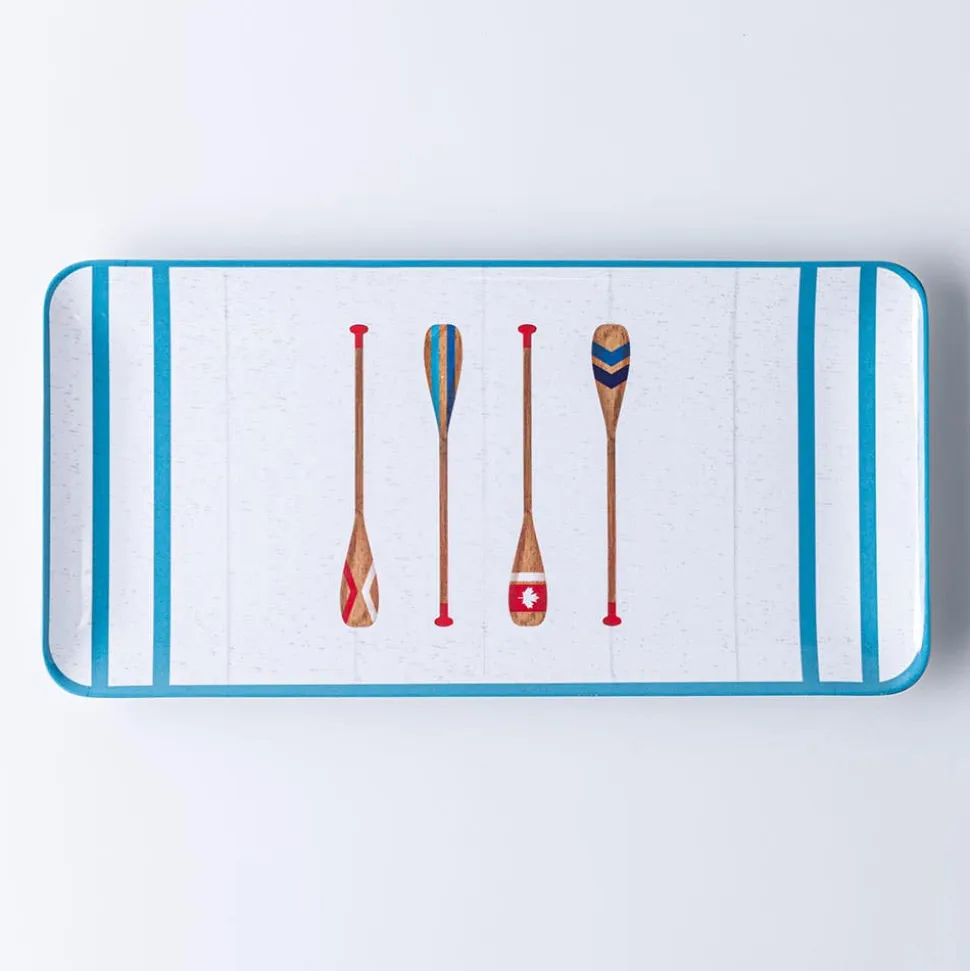 KSP Cottage Melamine Rectangle Platter 14 x 7"
