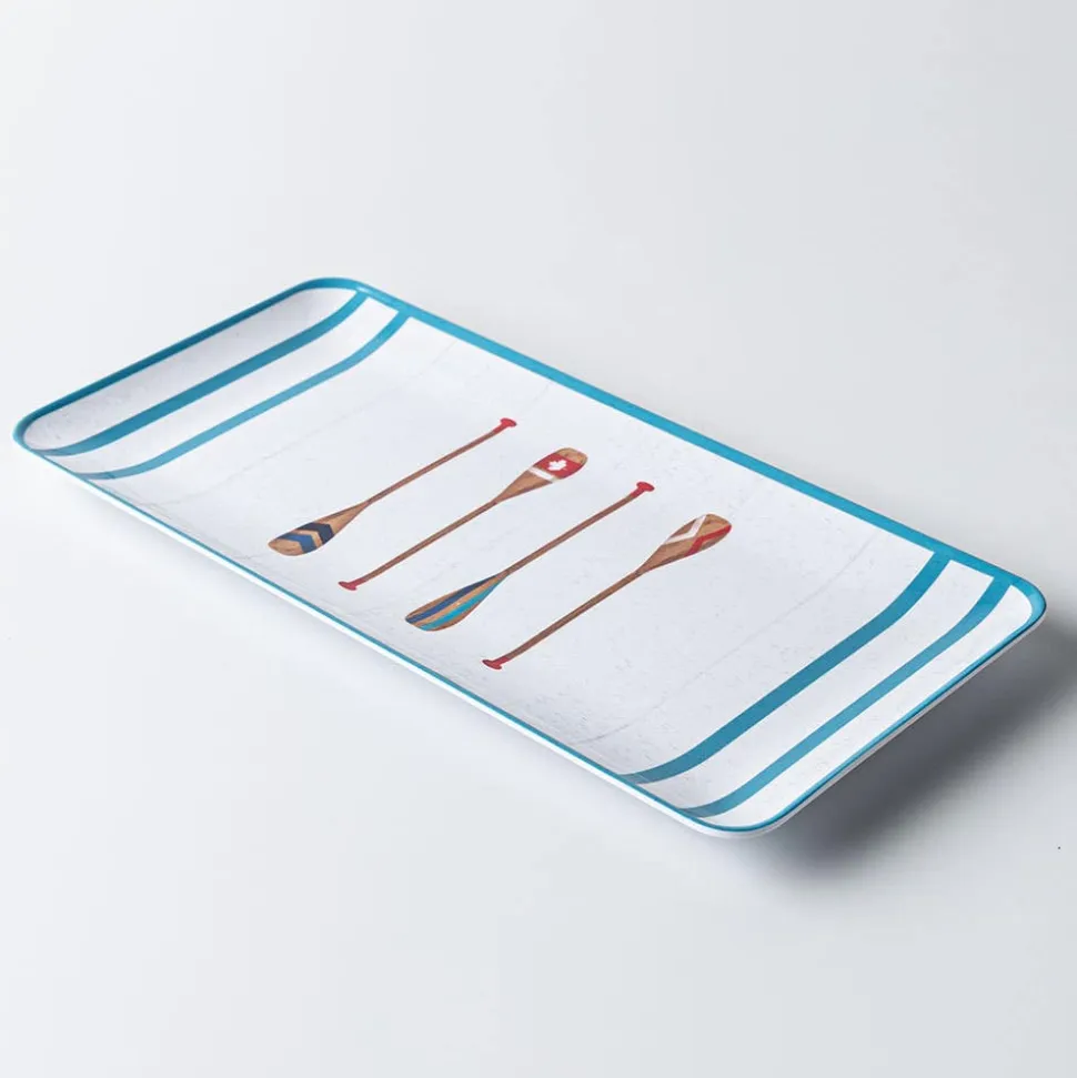KSP Cottage Melamine Rectangle Platter 14 x 7"