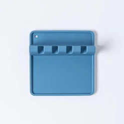 KSP Countersmart Silicone Utensil/Spoon Rest (Slate Blue)