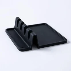 KSP Countersmart Silicone Utensil/Spoon Rest (Black)