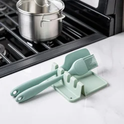 KSP Countersmart Silicone Utensil/Spoon Rest (Sage)