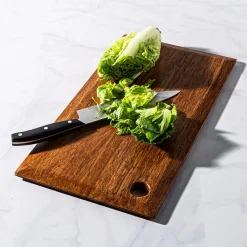 KSP Crushed Large 'Knife Edge' Bamboo Cutting Board (Dark Brown)