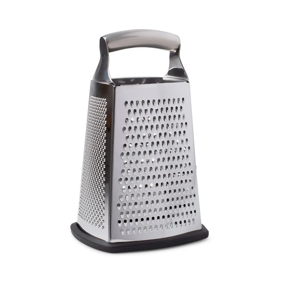 KSP Cuisine Tower Grater 4-Sided Box (Stainless Steel)