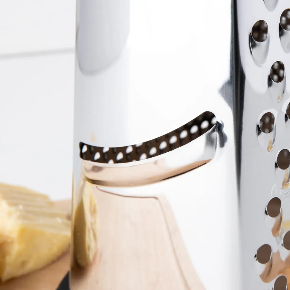 KSP Cuisine Tower Grater 4-Sided Box (Stainless Steel)