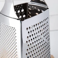 KSP Cuisine Tower Grater 4-Sided Box (Stainless Steel)
