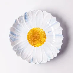 KSP Daisy Melamine Serving Bowl 12.4" dia.