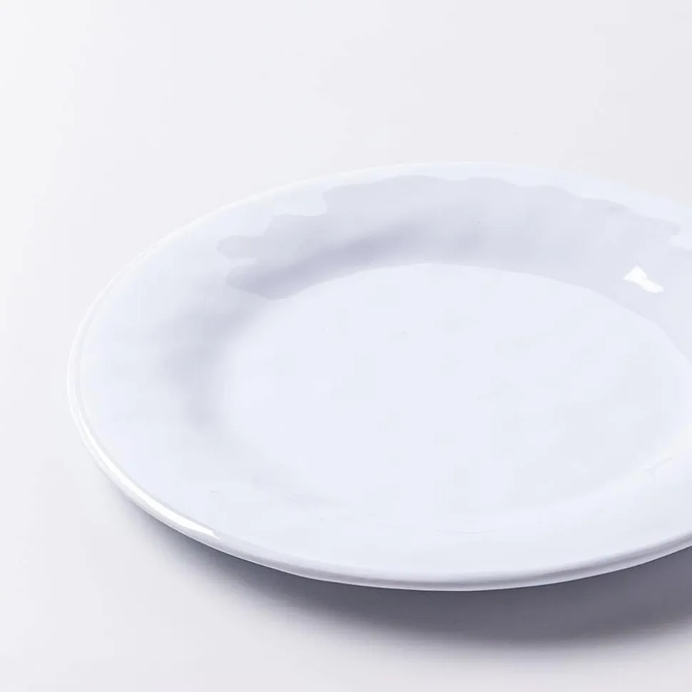 KSP Drift Melamine Side Plate 8.5" Dia. (White)