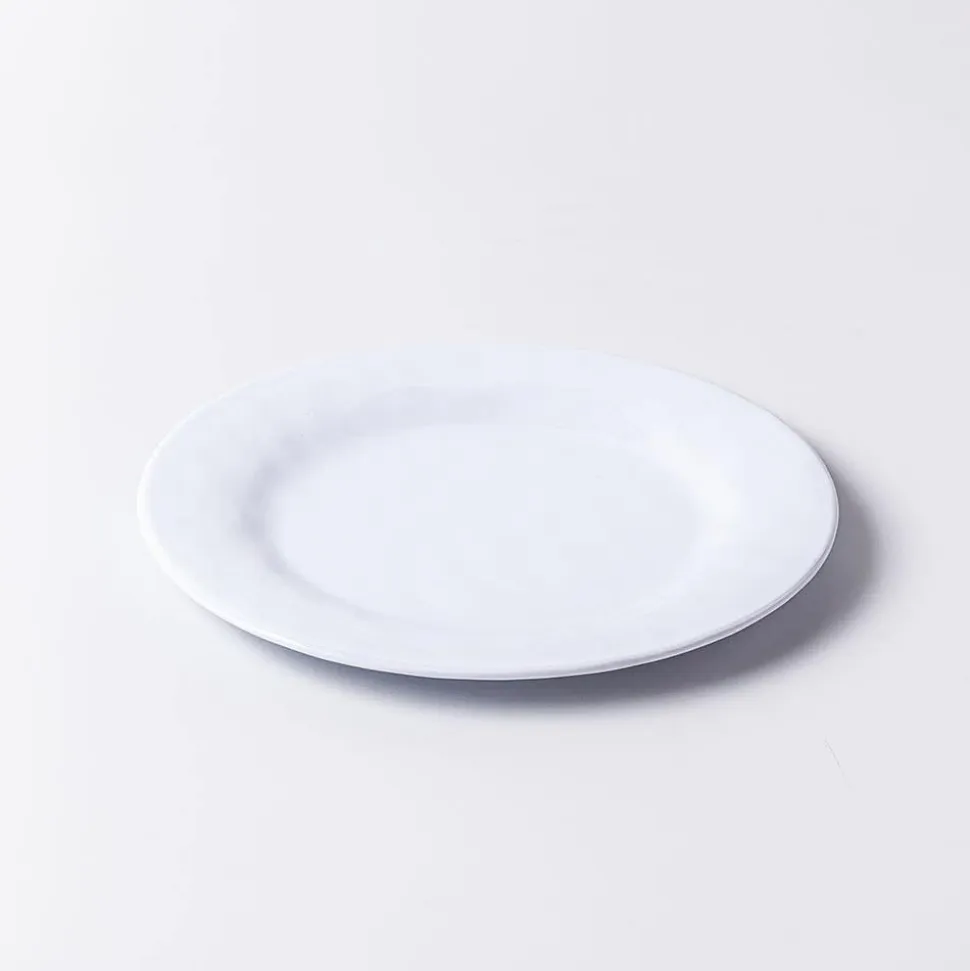 KSP Drift Melamine Side Plate 8.5" Dia. (White)